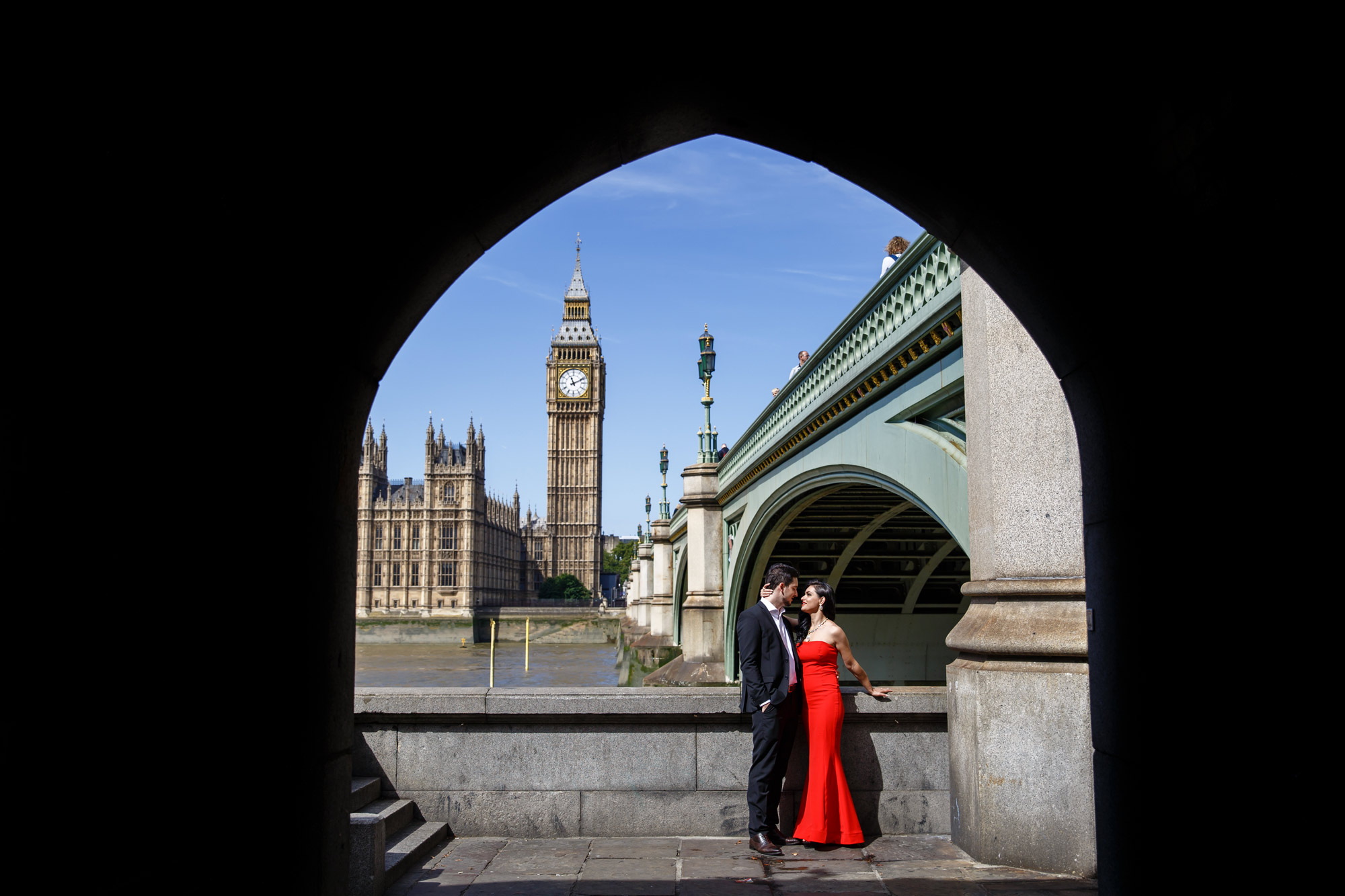engagement photos with big ben in background London
