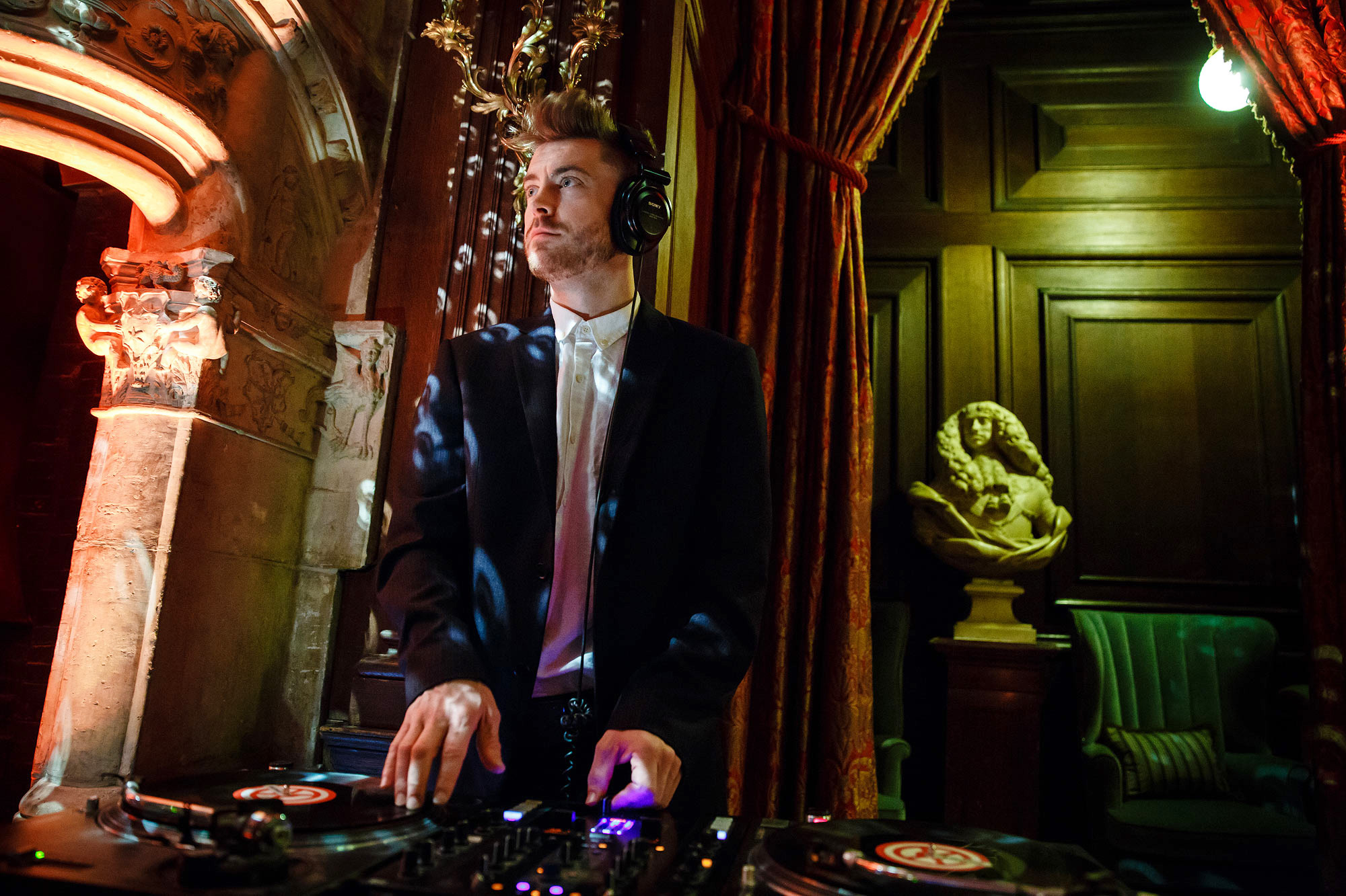 DJ at Cliveden House Wedding