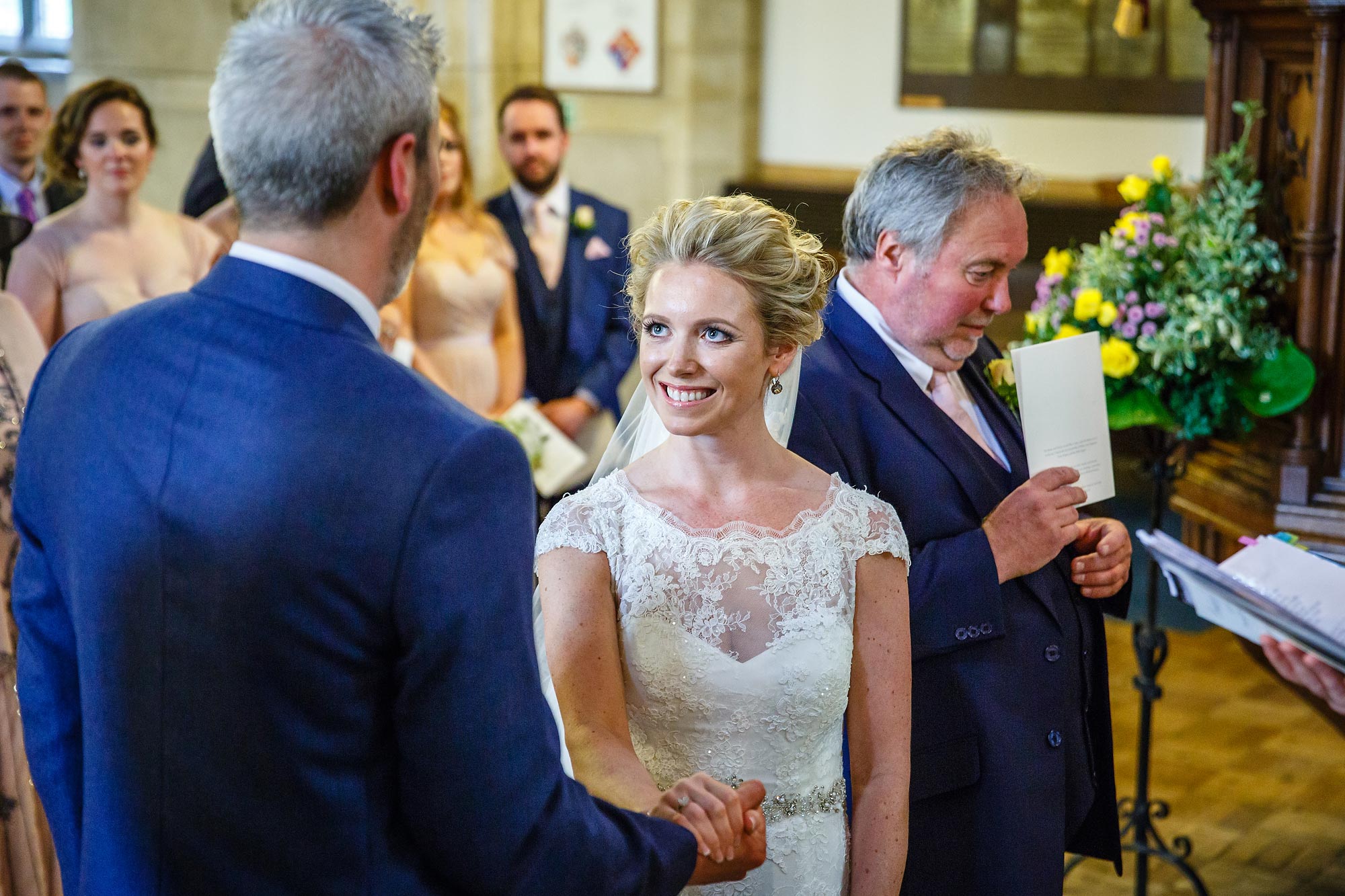 vows at Hedsor House Wedding