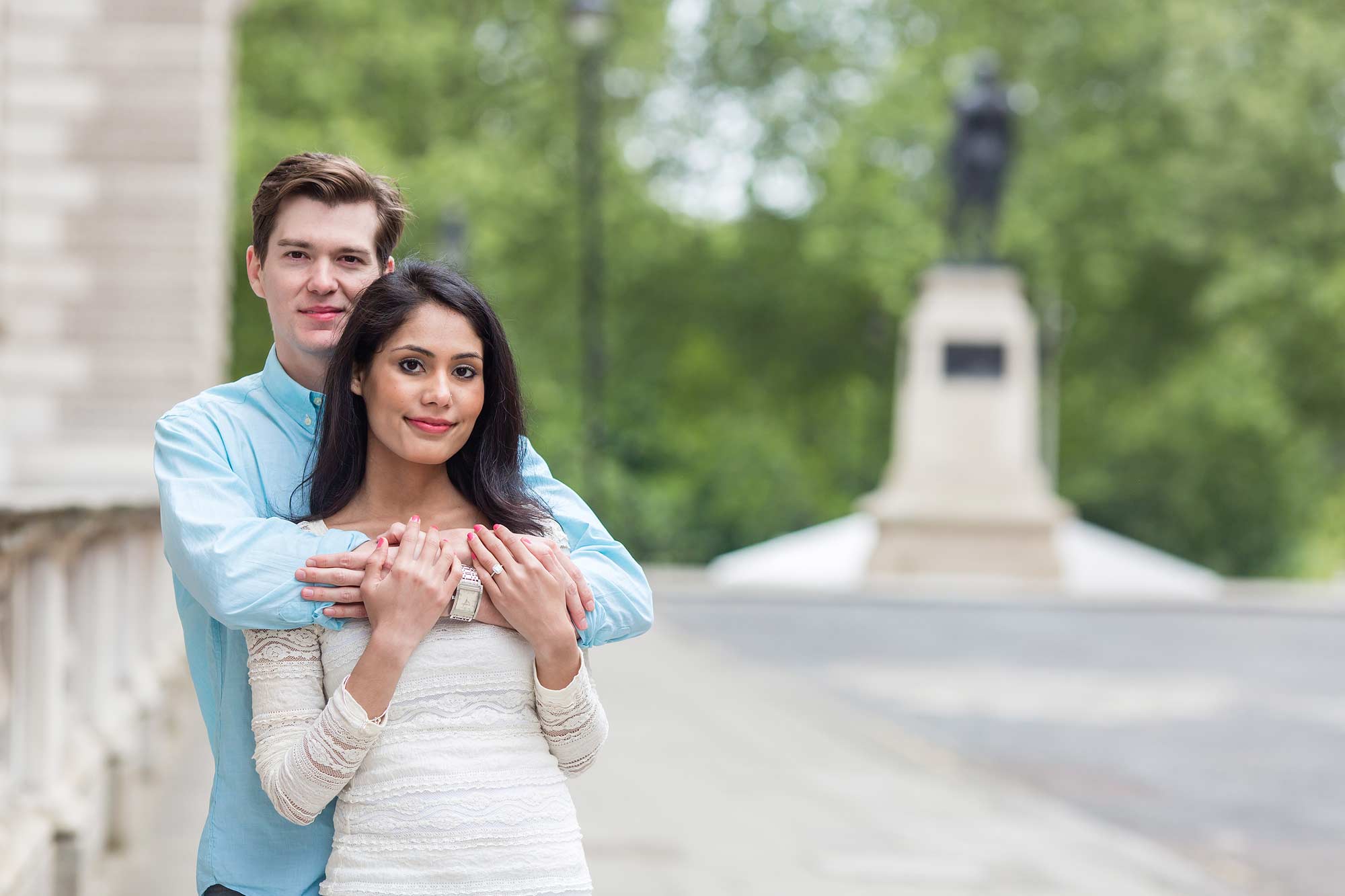 pretty engagement shoot pictures in London