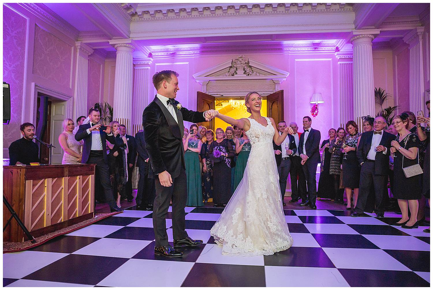 first dance at Hedsor House